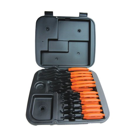 KASTAR HAND TOOLS/A&E HAND TOOLS/LANG $12-Pc Combo Snap Ring Pliers Set w/Case KH3495